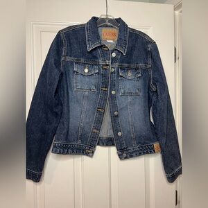 Guess Blue Jean Jacket Classic Indigo Style